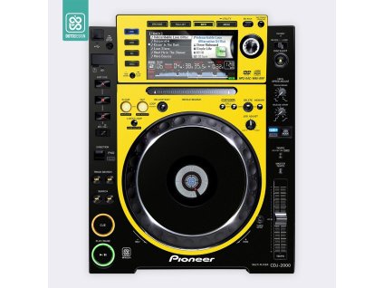 Doto Design Skin CDJ-2000 COLORS DVS Yellow