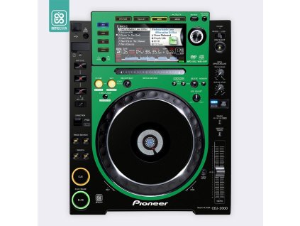 Doto Design Skin CDJ-2000 COLORS DVS Green