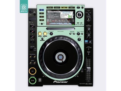 Doto Design Skin CDJ-2000 COLORS DVS Aquamarine