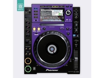 Doto Design Skin CDJ-2000 COLORS DVS Purple