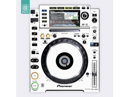 Doto Design Skin CDJ-2000 FULL COLORS White