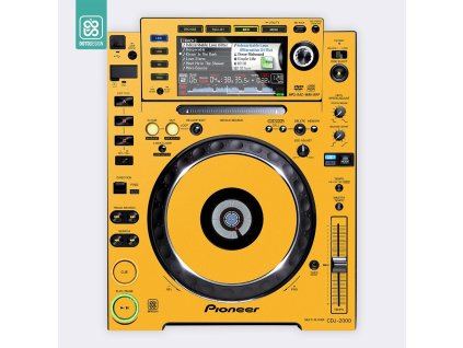Doto Design Skin CDJ-2000 FULL COLORS Dark Yellow