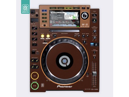 Doto Design Skin CDJ-2000 Mash-Up Espresso