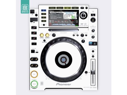 Doto Design Skin CDJ-2000 DAY & NIGHT White