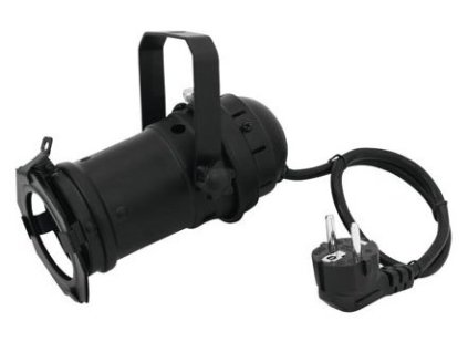 Eurolite PAR 16, černý GU-10
