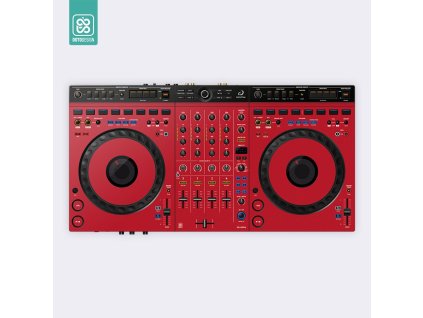 Doto Design Skin DDJ-GRV6 FULL COLORS Aurora Red