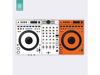 Doto Design Skin DDJ-GRV6 SRT OW Orange-White