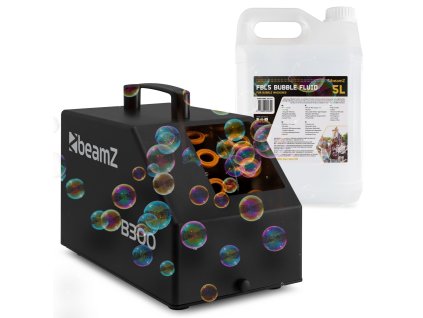 BeamZ B300 Set výrobníku bublin s náplní 5L