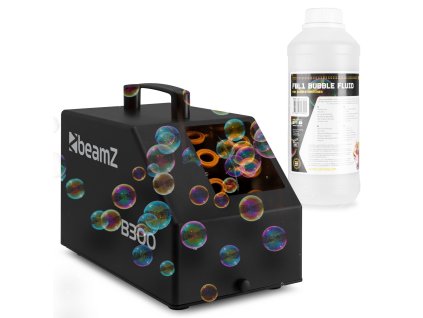 BeamZ B300 Set výrobníku bublin s náplní 1L