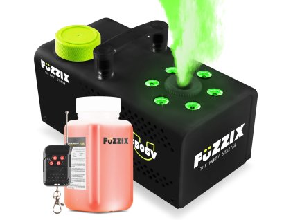Fuzzix F506V Set vertikálního výrobníku mlhy s LED podsvícením s náplní 250ml