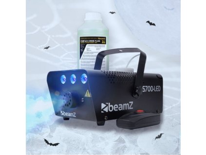 BeamZ Halloween ICE Set výrobníku mlhy s náplní pro mrazivý Halloween