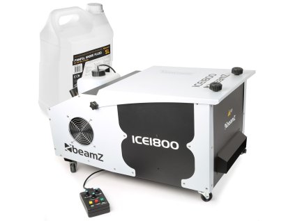 BeamZ ICE1800 Set výrobníku plazivé mlhy 1800W s náplní 5L