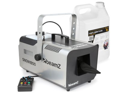 BeamZ SNOW1800 Set výrobníku sněhu s náplní 5L
