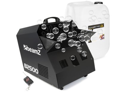 BeamZ B2500 Set výrobníku bublin s náplní 20L