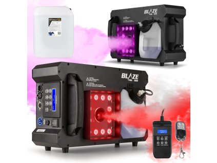 BeamZ BLAZE800 Set 2ks výrobníku mlhy 800W s náplní 20L