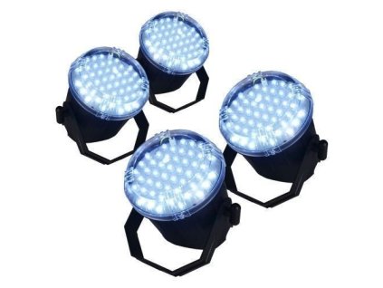 BeamZ Party Strobes Set 4 bílých stroboskopů