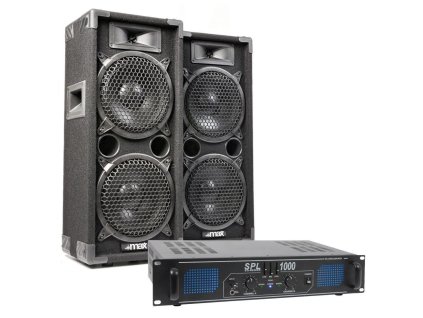 Max Complete 1000W MAX28 Set reproboxů se zesilovačem