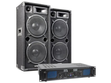 Max Complete 1000W MAX210 Set reproboxů se zesilovačem
