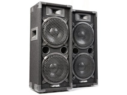 Max MAX28 1600W Disco Speaker Set 2x 8"