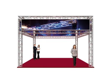 BeamZ Truss 6 x 6 x 4 m Set pro výstavní stánek nebo showroom