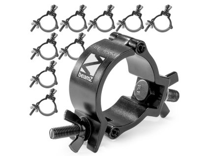 BeamZ BC50B-100 Set 10ks slimline svorek 100kg, černý