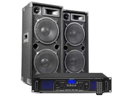 Max MAX210 DJ Set reproboxů se zesilovačem s Bluetooth 2000W