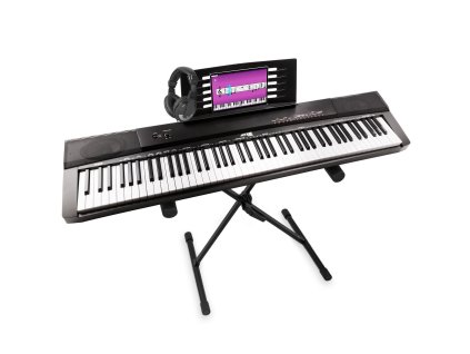 Max KB6 Set digitálního piana se stojanem a sluchátky