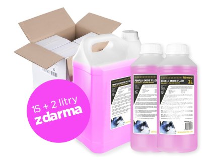 BeamZ FSMF5H 15 + 2 litry zdarma, náplň do mlhovače vysoká hustota