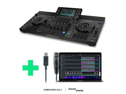 Denon DJ SC LIVE 4 + Soundswitch DMX MICRO interface ZDARMA