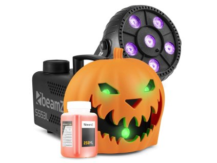 BeamZ S553L Halloween Edition Set s náplní 250ml a UV světlem