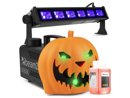 BeamZ S553L Halloween Edition Set s náplní 250ml a UV LED barem