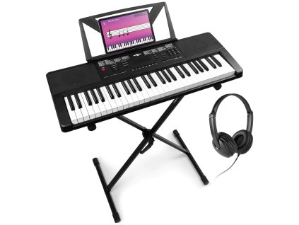 MAX Rhapsody54 Set keyboardu se stojanem a sluchátky
