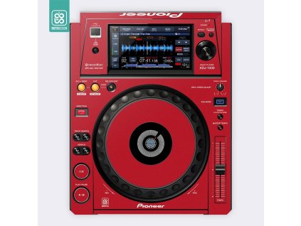 Doto Design Skin XDJ-1000 FULL COLORS Aurora Red