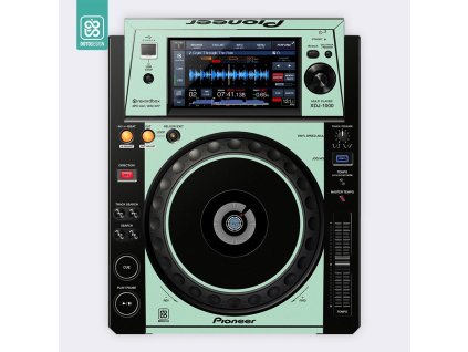 Doto Design Skin XDJ-1000 COLORS DVS Aquamarine