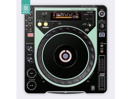 Doto Design Skin CDJ-800 COLORS DVS Aquamarine