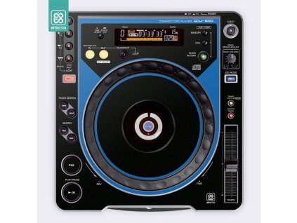 Doto Design Skin CDJ-800 COLORS DVS Blue