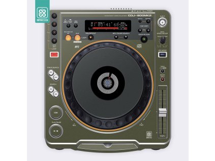Doto Design Skin CDJ-800 MK2 Mash-Up Urban Jungle