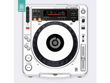Doto Design Skin CDJ-800 MK2 FULL COLORS White
