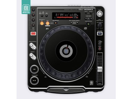 Doto Design Skin CDJ-800 MK2 FULL COLORS Black