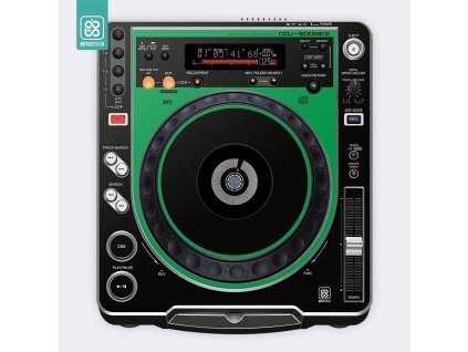 Doto Design Skin CDJ-800 MK2 COLORS DVS Green