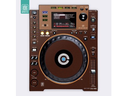 Doto Design Skin CDJ-900 Mash-Up Espresso