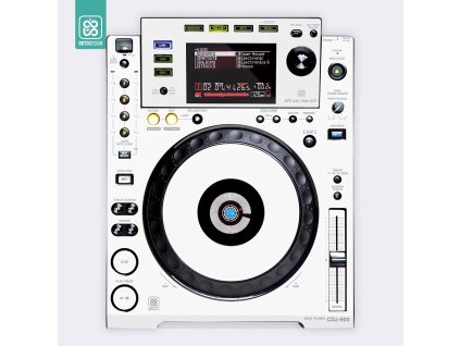 Doto Design Skin CDJ-900 DAY & NIGHT White