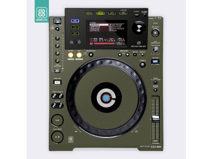 Doto Design Skin CDJ-900 FULL COLORS Army Green