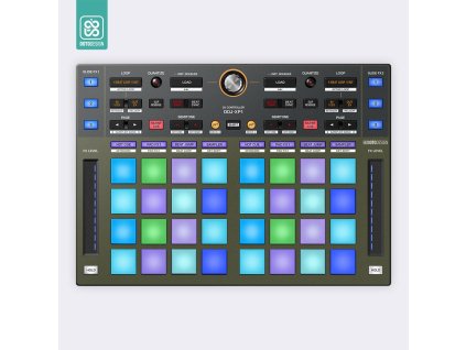 Doto Design Skin DDJ-XP1 Mash-Up Urban Jungle