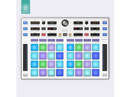 Doto Design Skin DDJ-XP1 DAY & NIGHT White
