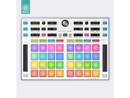 Doto Design Skin DDJ-XP2 Mash-Up DAY & NIGHT White
