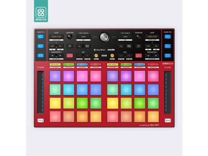 Doto Design Skin DDJ-XP2 FULL COLORS Aurora Red