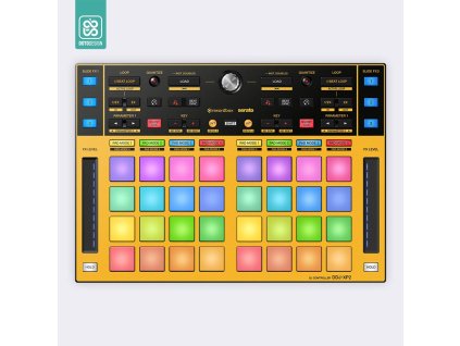 Doto Design Skin DDJ-XP2 FULL COLORS Dark Yellow