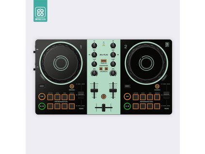 Doto Design Skin DDJ-FLX2 COLORS DVS Aquamarine