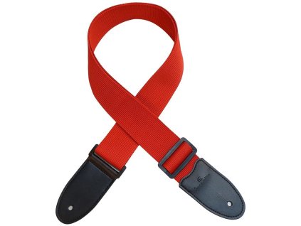 Soundsation Poly Guitar Strap Red